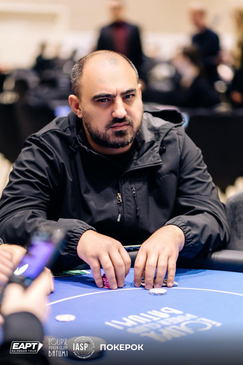 EAPT Batumi live table portrait at Eclipse Poker Club