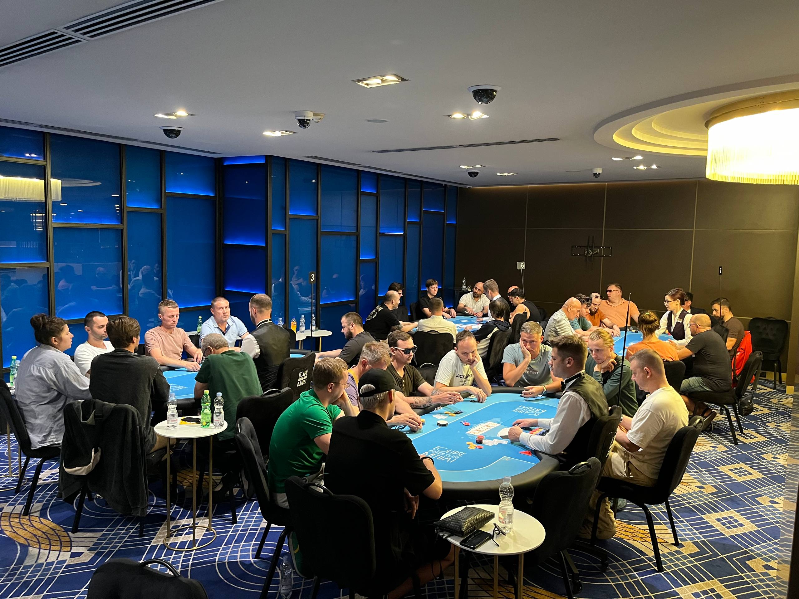 Турнирный зал Eclipse Poker Club в Батуми